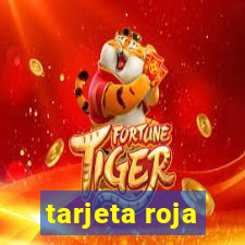 tarjeta roja